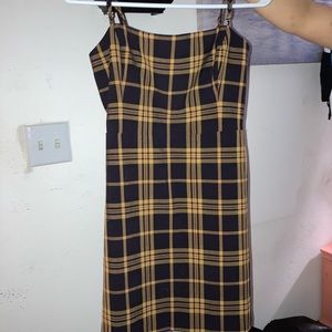 Adorable plaid dress